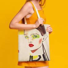 Lade das Bild in den Galerie-Viewer, 38×46cm Beidseitiger Druck Groß Martin Tote Bag Jutebeutel Stoffbeutel Canvas Einkaufstasche selbst gestalten und bedrucken
