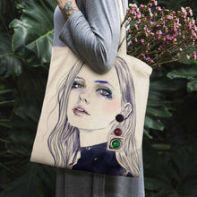 Lade das Bild in den Galerie-Viewer, 38×41cm Beidseitiger Druck Groß Martin Tote Bag Canvas Einkaufstasche Jutebeutel Stoffbeutel selbst gestalten und bedrucken