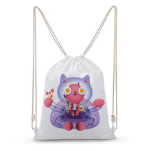 Lade das Bild in den Galerie-Viewer, XB0604001 Segeltuch Canvas Kordelzugbeutel mit Foto selbst gestalten und bedrucken