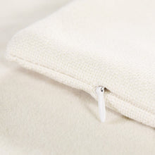 Lade das Bild in den Galerie-Viewer, Weißer Leinen Kissenbezug Kissenhülle beidseitiger Druck mit Foto Text selbst gestalten und bedrucken