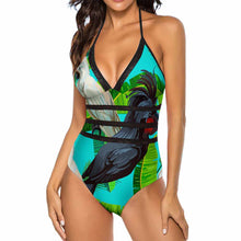 Lade das Bild in den Galerie-Viewer, Hot Sale - Modischer Einzelbilddruck Badeanzug YS20001 Damen Sexy online selbst gestalten und bedrucken