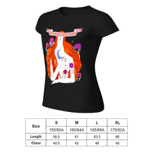 Lade das Bild in den Galerie-Viewer, Yama beidseitiger Druck Kurzarm-T-Shirts TSHIRT für Frauen selbst gestalten und bedrucken