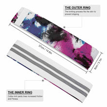 Lade das Bild in den Galerie-Viewer, Yoga - Gürtel Yoga Workout Aerobic Zugband Elastische Band Yoga - Gummiband Yoga-Seil mit Foto Muster Text selbst gestalten und bedrucken