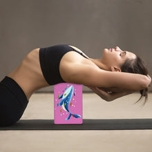 Lade das Bild in den Galerie-Viewer, Yogablock Rosa Blau Grün selbst gestalten und bedrucken