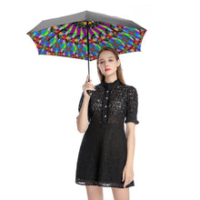 Lade das Bild in den Galerie-Viewer, 5-Falt Mini Regenschirm Taschenschirm ZYS04-6K mit 5 Segmenten Innendruck mit Fotos Logos selbst gestalten und bedrucken