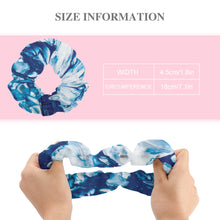 Lade das Bild in den Galerie-Viewer, Scrunchies Zopfhalter Haargummis Haarbänder für Damen Frauen Mädchen mit Foto Text selbst gestalten und bedrucken