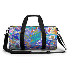 Lade das Bild in den Galerie-Viewer, Zylindrische Sporttasche Q006 mit Foto Text selbst gestalten und bedrucken