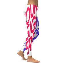 Lade das Bild in den Galerie-Viewer, Multi-Image-Design Yoga Hose Damen Legging Sport SY010 mit Ihrem Design Motiv und Foto selbst gestalten und bedrucken