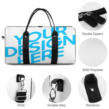 Lade das Bild in den Galerie-Viewer, Reisehandtasche Sporttasche Damen / Herren mit Foto Muster Text selbst gestalten und bedrucken