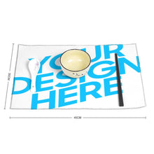 Lade das Bild in den Galerie-Viewer, Waschbare Platzset Tischset Tischmatte 6er-Pack abwischbar wasserdicht Anti-Rutsch mit Foto Design Motiv Text selbst gestalten und bedrucken