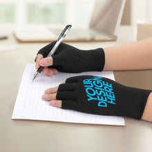 Lade das Bild in den Galerie-Viewer, Halbfingerhandschuhe / Fahrradhandschuhe / Halbfinger Handschuhe rutschfest für Radfahren mit Foto selbst gestalten und bedrucken