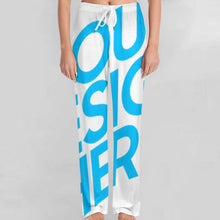 Lade das Bild in den Galerie-Viewer, Einzelbilddruck Damen Pajama Hose Schlafhose EEP mit Fotos Muster Text Logo selbst gestalten und bedrucken