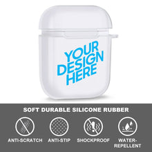 Lade das Bild in den Galerie-Viewer, Apple Kopfhörer Case Kopfhörerhülle transparent selbst gestalten und bedrucken