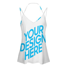 Lade das Bild in den Galerie-Viewer, Sexy Spaghetti Top Tank Top 20923 Bedrucktes Leibchen - Große Größen S bis 5XL - Multi-Image-Design-Druck - Damen / Frauen - selbst gestalten und bedrucken