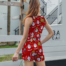 Lade das Bild in den Galerie-Viewer, Frauen Damen Leichter Sommer Jumpsuit Overall T05 mit Foto Text selbst gestalten und bedrucken