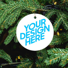 Lade das Bild in den Galerie-Viewer, Rundes Keramik-Souvenir 7,2*7,2cm selbst gestalten und bedrucken