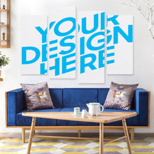 Lade das Bild in den Galerie-Viewer, Ganzes Bild Vertikale Kombination 4 Panel hängende Poster / Leinwand Malerei Wandbilder 4-teilig mit Foto selbst gestalten und bedrucken