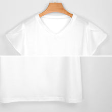 Lade das Bild in den Galerie-Viewer, Einzelbilddruck V-Shirt Tshirt mit V-Ausschnitt AHT mit Foto Muster Text Logo selbst gestalten und bedrucken