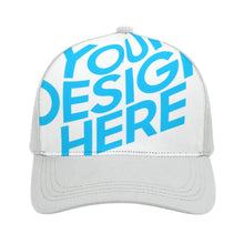 Lade das Bild in den Galerie-Viewer, Gebogene Gummi Baseballkappe reine Farbe Männer & Frauen selbst gestalten und bedrucken