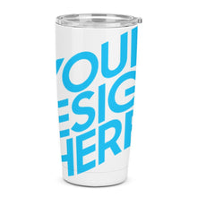 Lade das Bild in den Galerie-Viewer, Volldruck Bedruckter Autobecher Thermobecher aus Edelstahl 304 mit Fotos Muster Text Logo selbst gestalten und bedrucken