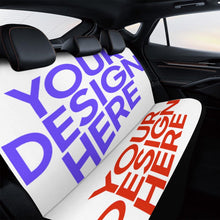 Lade das Bild in den Galerie-Viewer, Auto Rücksitzbezug Autositzbezug mit Foto Design Motiv Text selbst gestalten und bedrucken
