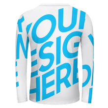 Lade das Bild in den Galerie-Viewer, Einzelbilddruck Herren / Männer Voll Druck Langarmshirt TSHIRT EL mit Fotos Muster Text Logo selbst gestalten und bedrucken