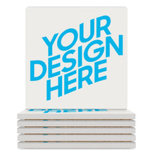 Lade das Bild in den Galerie-Viewer, Keramik-Untertasse (quadratisch) selbst gestalten und bedrucken