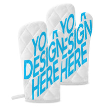 Lade das Bild in den Galerie-Viewer, Topfhandschuhe (Set, 2-tlg) mit Foto Text selbst gestalten und bedrucken