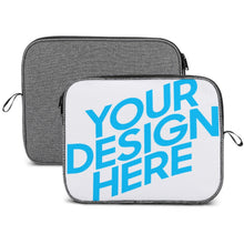 Lade das Bild in den Galerie-Viewer, Schneeflocke Laptop Tasche selbst gestalten und bedrucken