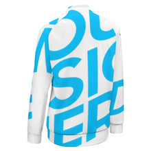 Lade das Bild in den Galerie-Viewer, Baseball Uniform Mantel Baseball Jacke für Damen / Frauen mit vollem Druck mit Foto Text selbst gestalten und bedrucken