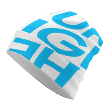 Lade das Bild in den Galerie-Viewer, Beanie Mütze Hut Kopfbedeckungen für Damen Frauen Herren Männer Unisex mit Foto Text selbst gestalten und bedrucken
