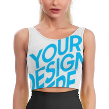 Lade das Bild in den Galerie-Viewer, YJ031 Sport BH Bra Damen / Frauen Voll-Druck selbst gestalten und bedrucken