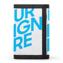 Lade das Bild in den Galerie-Viewer, Mini Geldbörse Portemonnaie Geldbeutel Portmonee Geldtasche Lang mit Foto Muster Text Logo selbst gestalten und bedrucken