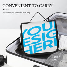 Lade das Bild in den Galerie-Viewer, Faltbare tragbare Kosmetiktasche Reise-Kulturbeutel mit großem Fassungsvermögen mit Foto Design Motiv Text selbst gestalten und bedrucken