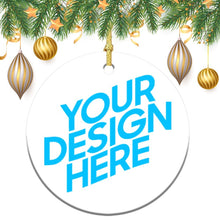 Lade das Bild in den Galerie-Viewer, Rundes Keramik-Souvenir 7,2*7,2cm selbst gestalten und bedrucken