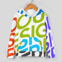 Lade das Bild in den Galerie-Viewer, Multi-Image-Design Kinder Jungen Mädchen Kapuzenpullover Jogginganzug Trainingsanzug 2-tlg mit Kapuzenshirt und Sweathose mit Foto Design Motiv Text selbst gestalten und bedrucken