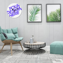 Lade das Bild in den Galerie-Viewer, Holz Wanduhr ohne Skalen selbst gestalten und bedrucken