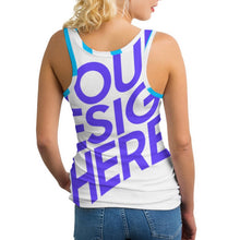 Lade das Bild in den Galerie-Viewer, Multi-Image-Druck Damen Sport Tank Top SDS010 mit Fotos Muster Text Logo selbst gestalten und bedrucken