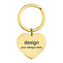 Lade das Bild in den Galerie-Viewer, Schlüsselanhänger Metall Anhänger aus Titan Stahl (fünf Stil verfügbar) mit Namen Gravur selbst gestalten