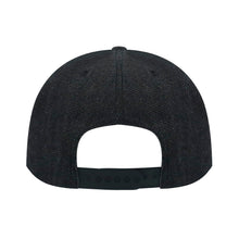 Lade das Bild in den Galerie-Viewer, Damen & Herren Denim Baseballkappe Schwarz-Stil selbst gestalten und bedrucken