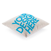 Lade das Bild in den Galerie-Viewer, Baumwolle Leinen Kuschelkissen Kissenbezug Kissenhülle einseitiger Druck mit Foto selbst gestalten und bedrucken