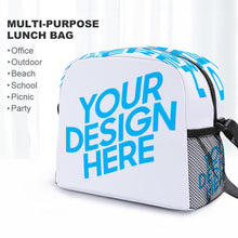 Lade das Bild in den Galerie-Viewer, Lunch-Umhängetasche Mittagessen-Schultertasche Volldruck selbst gestalten und bedrucken