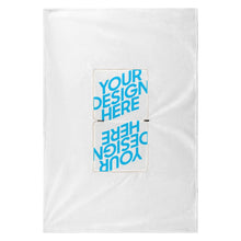 Lade das Bild in den Galerie-Viewer, (Druckteil zwei gleiche Bilder) doppelseitig bedruckte Kissen Wohndecke Flauschige Decke mit Fotos Muster Text selbst gestalten