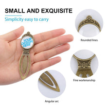 Lade das Bild in den Galerie-Viewer, Vintage Lesezeichen aus Metall B-Style selbst gestalten und bedrucken