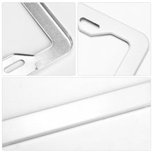 Lade das Bild in den Galerie-Viewer, Kennzeichenhalter / Auto Nummernschild Halterung / Kennzeichenrahmen mit Vier flache Löcher ( ein Paar ) mit Foto selbst gestalten und bedrucken