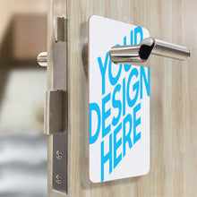 Lade das Bild in den Galerie-Viewer, Haustür hängendes Schild Andere personalisierte Tür Schild mit Foto Text selbst gestalten und bedrucken