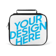 Lade das Bild in den Galerie-Viewer, Quadratische Lunchtasche / Einkaufstasche / Thermotasche / Kühltasche mit Foto selbst gestalten und bedrucken