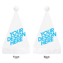 Lade das Bild in den Galerie-Viewer, Weihnachtsmütze Weihnachtshüte für Erwachsene selbst gestalten und bedrucken