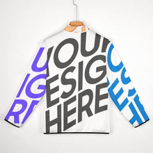 Lade das Bild in den Galerie-Viewer, Multi-Image-Druck Herren / Männer Hoodie Kapuzenpullover Kapuzensweatshirt BAL mit Stehkragen mit Fotos Muster Text Logo selbst gestalten und bedrucken