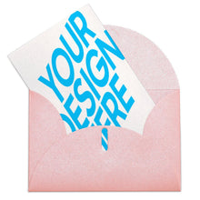 Lade das Bild in den Galerie-Viewer, Vertikale Version Grußkarte Fotokarte Postkarte mit Fotos Muster Text Logo selbst gestalten und bedrucken